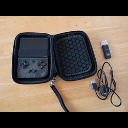 Retro Handheld Gaming Console with Case + Accessories