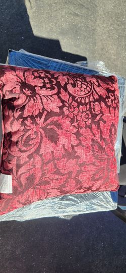Burgundy Accent Pillow