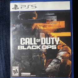 Call Of Duty Black Ops 6 PS5 Game