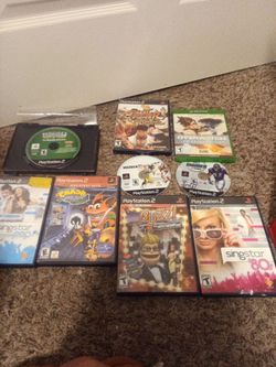 Games ps2 &Xbox one