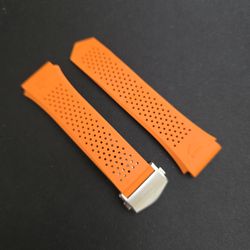 Tag heuer connected e3 e4 45mm strap band orange