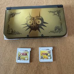 New Nintendo 3DS LL Zelda Majora's Mask Limited Edition