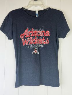 Arizona Wildcats Women's Navy Graphic Tee