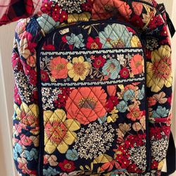 Vera Bradley Backpack (with laptop case)