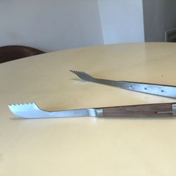 Bbq Grill Tongs Tools From Brookstone 18 Inches 