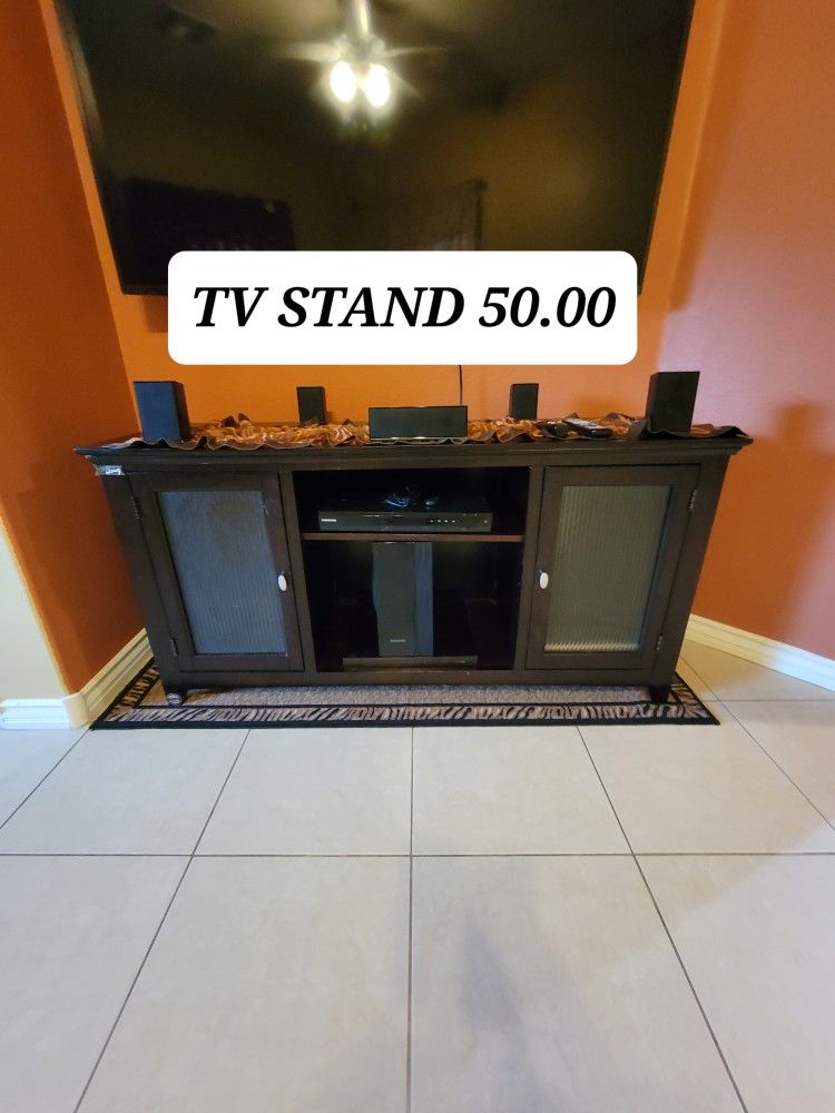 TV Stand Storage BLACK