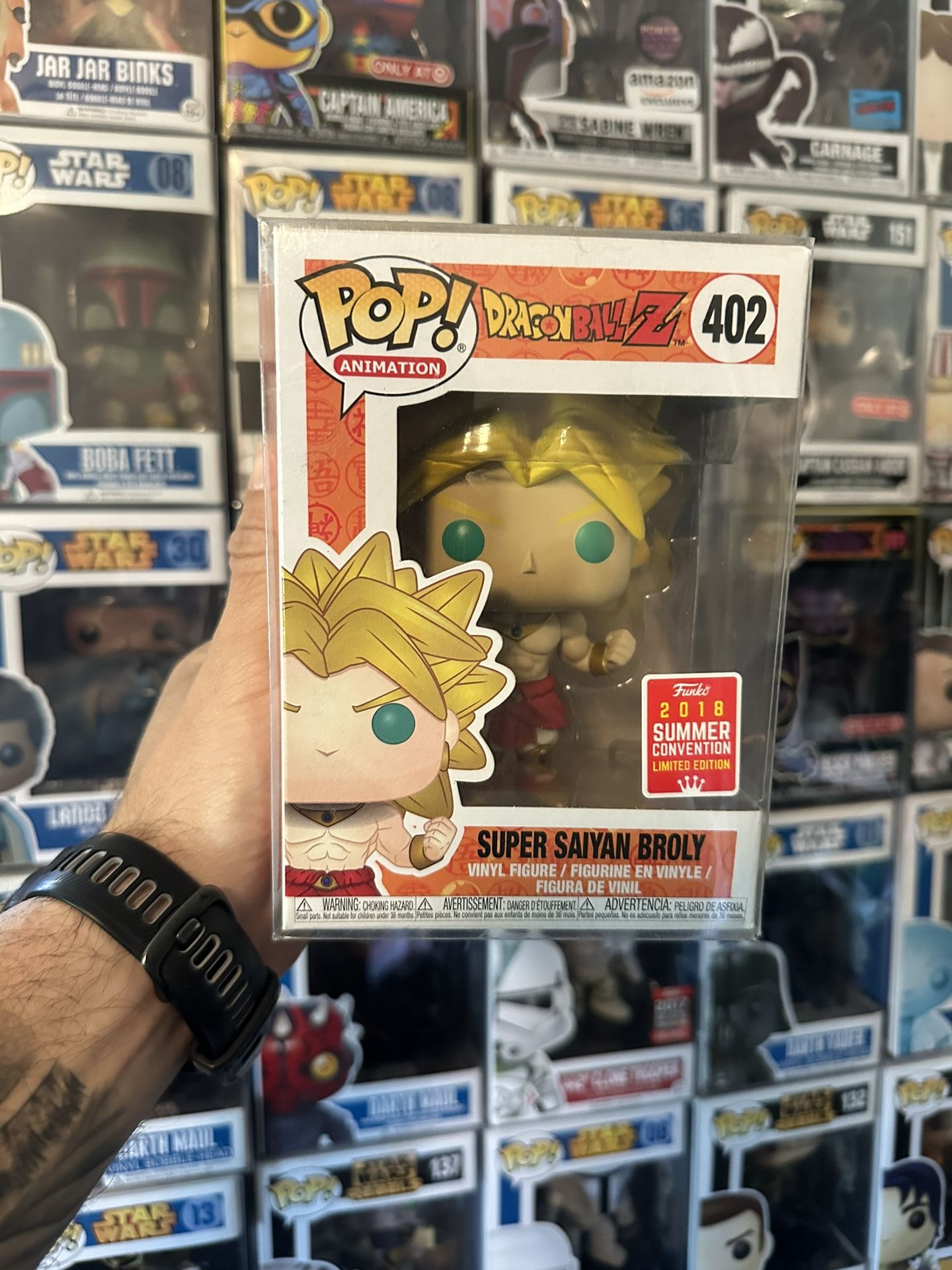 SUPER SAIYAN Broly Funko Pop Dragon Ball Z Anime