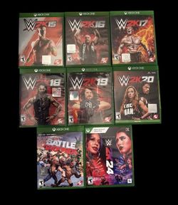 Wwe 2k (Xbox) Get All 8 Games! 