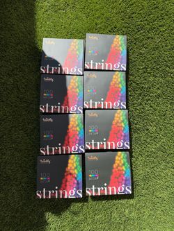 Twinkly string lights
