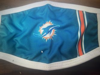 Dolphins masks for today’s game stop in boca and pick one up