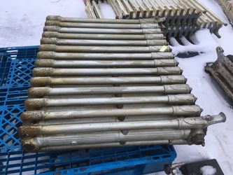 Ornate hot water cast iron radiator