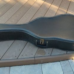 Vintage Hard Shell Acoustic Guitar Case