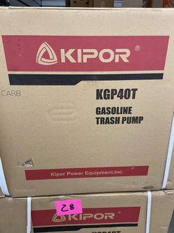 Kipor trash pump