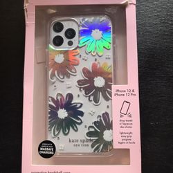 kate spade new york - Protective Hardshell Case for iPhone 12 and iPhone 12 Pro - Hollyhock