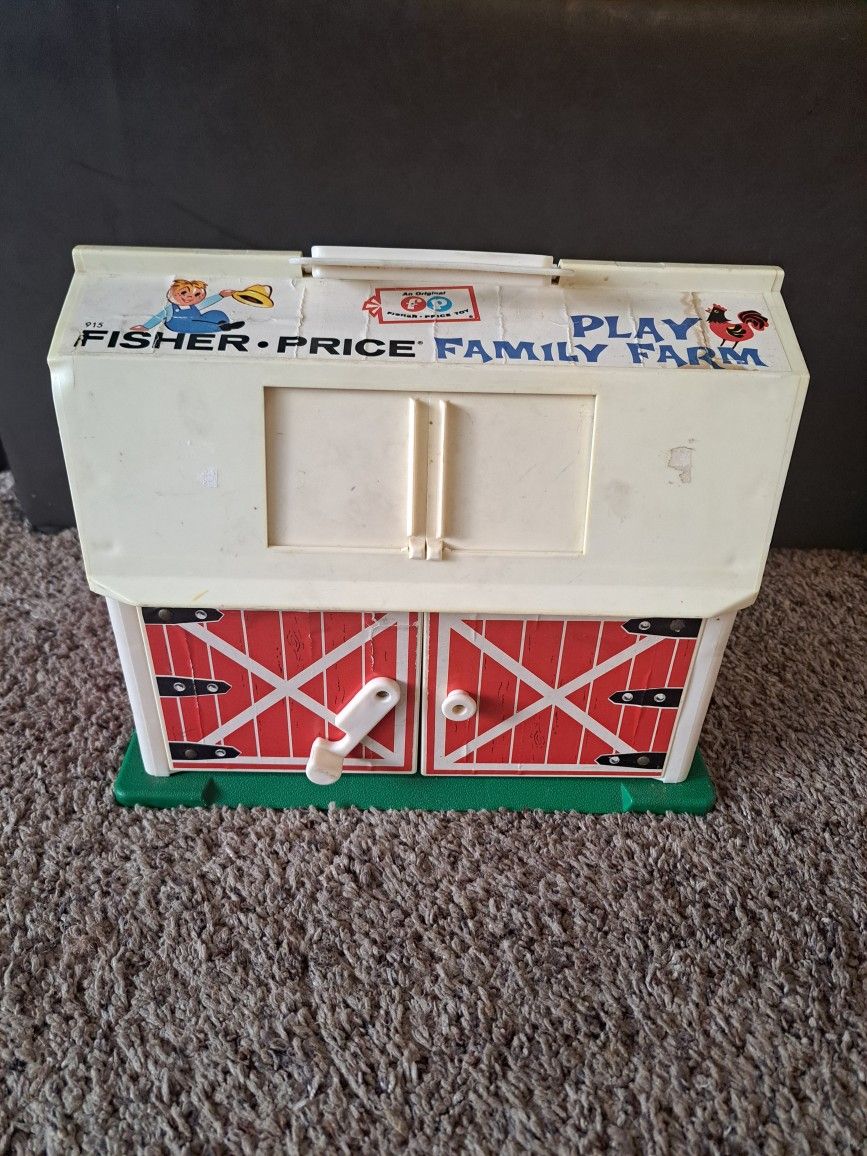 Antique Fisher Price Barn 