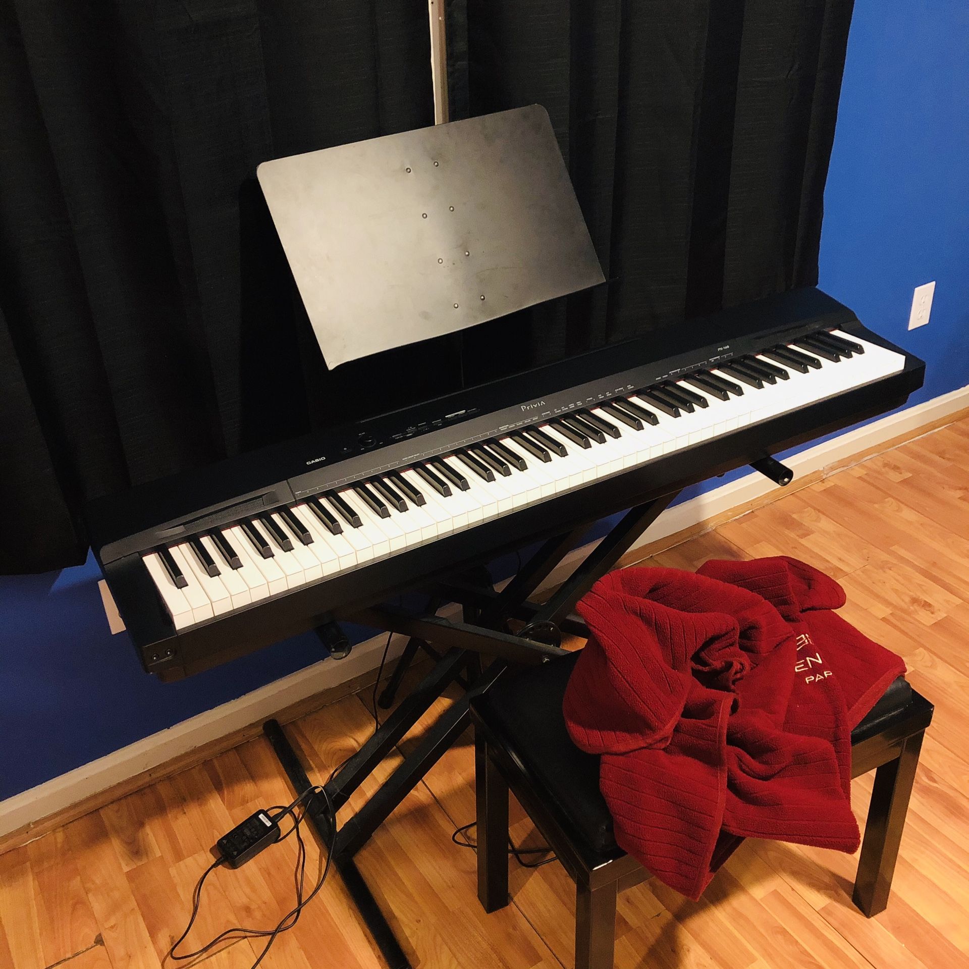 CASIO PX-160 PIANO W/ ACCESSORIES $425 OBO