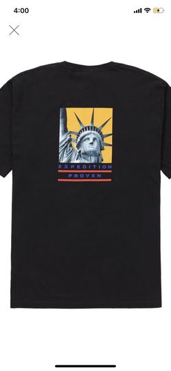 Supreme The North Face Statue of Liberty Tee Black Size Large Brand New