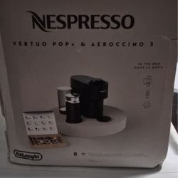 Nespresso vertuo pop & aeroccino 3