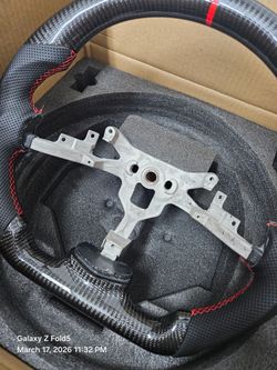 BRAND NEW 2006-2011 Chevrolet Corvette C6 Z06 ZR1 Real Carbon Fiber Steering Wheel