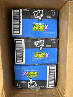 DAP Plastic Wood-X with DryDex Wood Filler, Natural, 16 Oz ((contact info removed)) 8 Pack