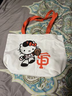 Hello Kitty SF Giants Tote Bag