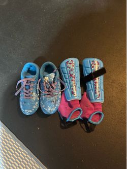 FREE: Little Girls Soccer Cleats & Shinguards