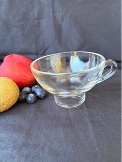 Vintage Glass Canning Funnel with  finger loop