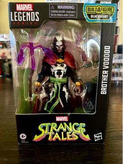 Strange Tales Marvel Legends Brother Voodoo Action Figure (Blackheart BAF)