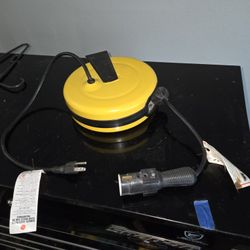 Two Retractable Drop Lights