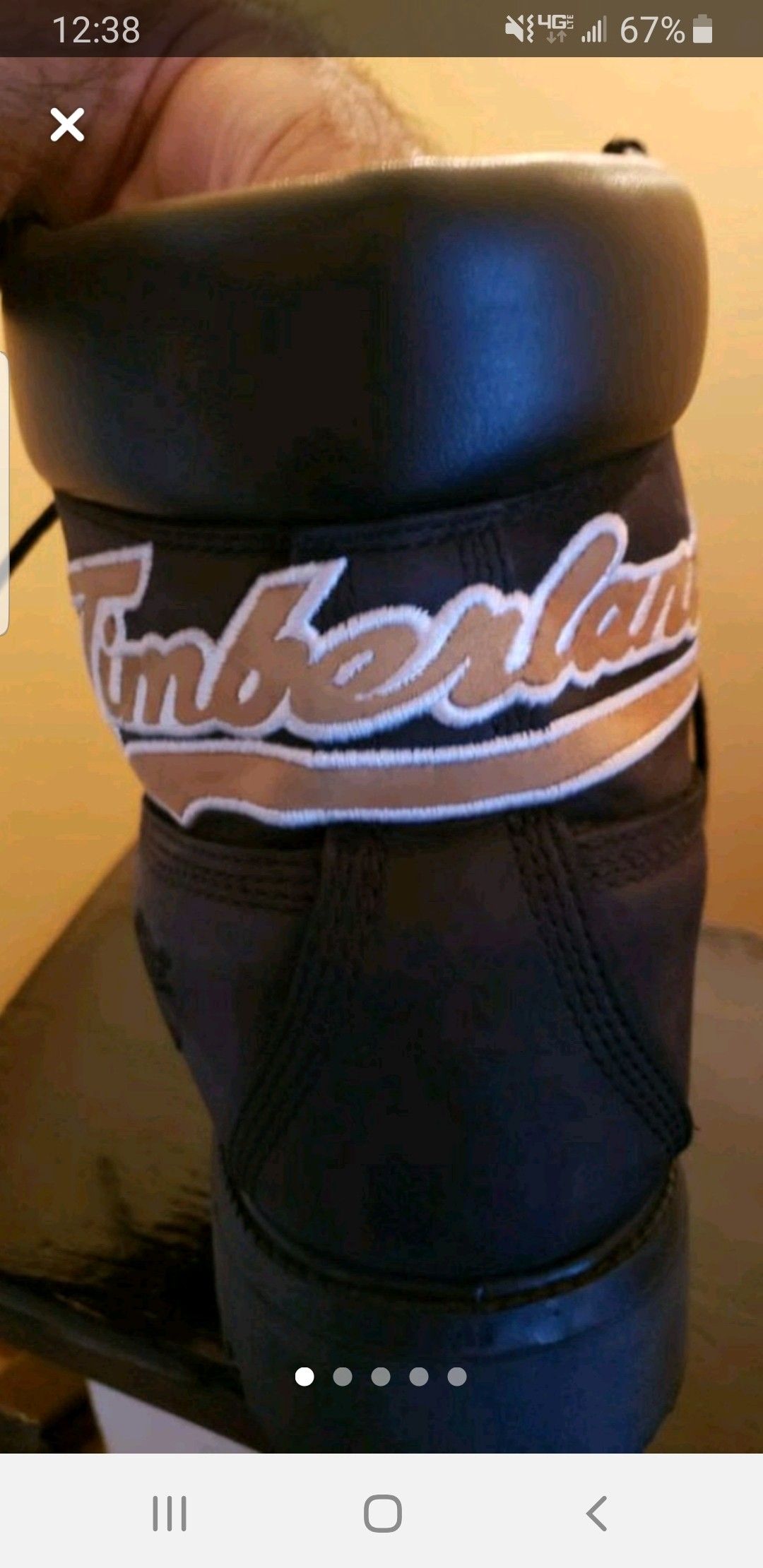 Timberland Boots Size 9.5