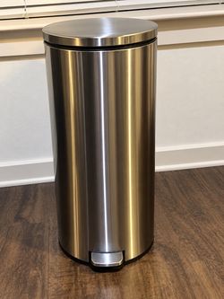 Stainless Steel Step Trash Can