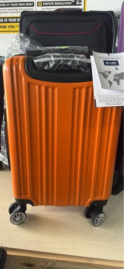 Coolife Hard Shell Spinner Carry-On Luggage