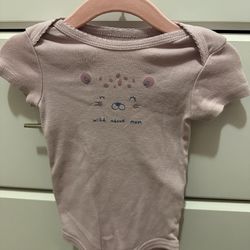 Just One You Baby Girl Bodysuit Onsie (Size 6m)