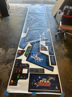 Atari Arcade Star Wars cockpit, side art