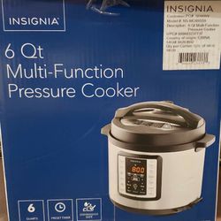 Brand new Insignia 6qt multi function pressure cooker