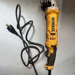 DeWalt 5” angle grinder corded.