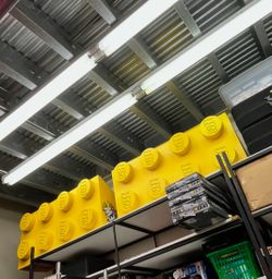  Vintage Collectible, Giant Lego display blocks 4 feet tall each Toys “R” Us