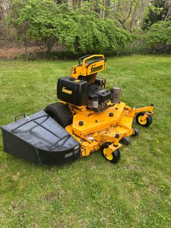 61” weight stander mower