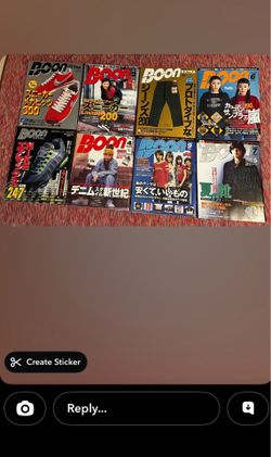 BOON Japanese magazine vintage (8) $150.00