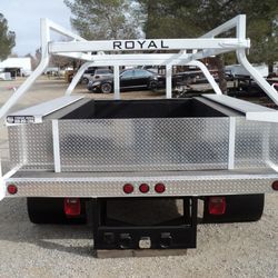 -46% <RARE 8' or 9'>-"ROYAL RIGHT WAY"3 Way-Contractor,Utility,Flatbed auto parts accessories