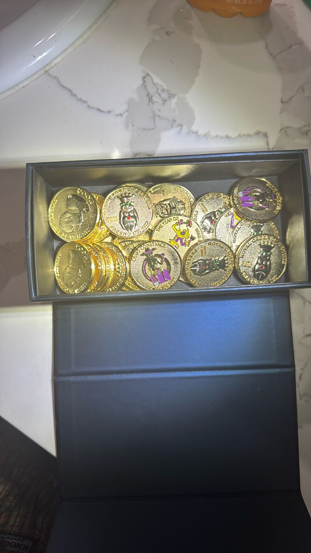 Royal Order Of Jesters / Coins From Fresno Masonic Chapter