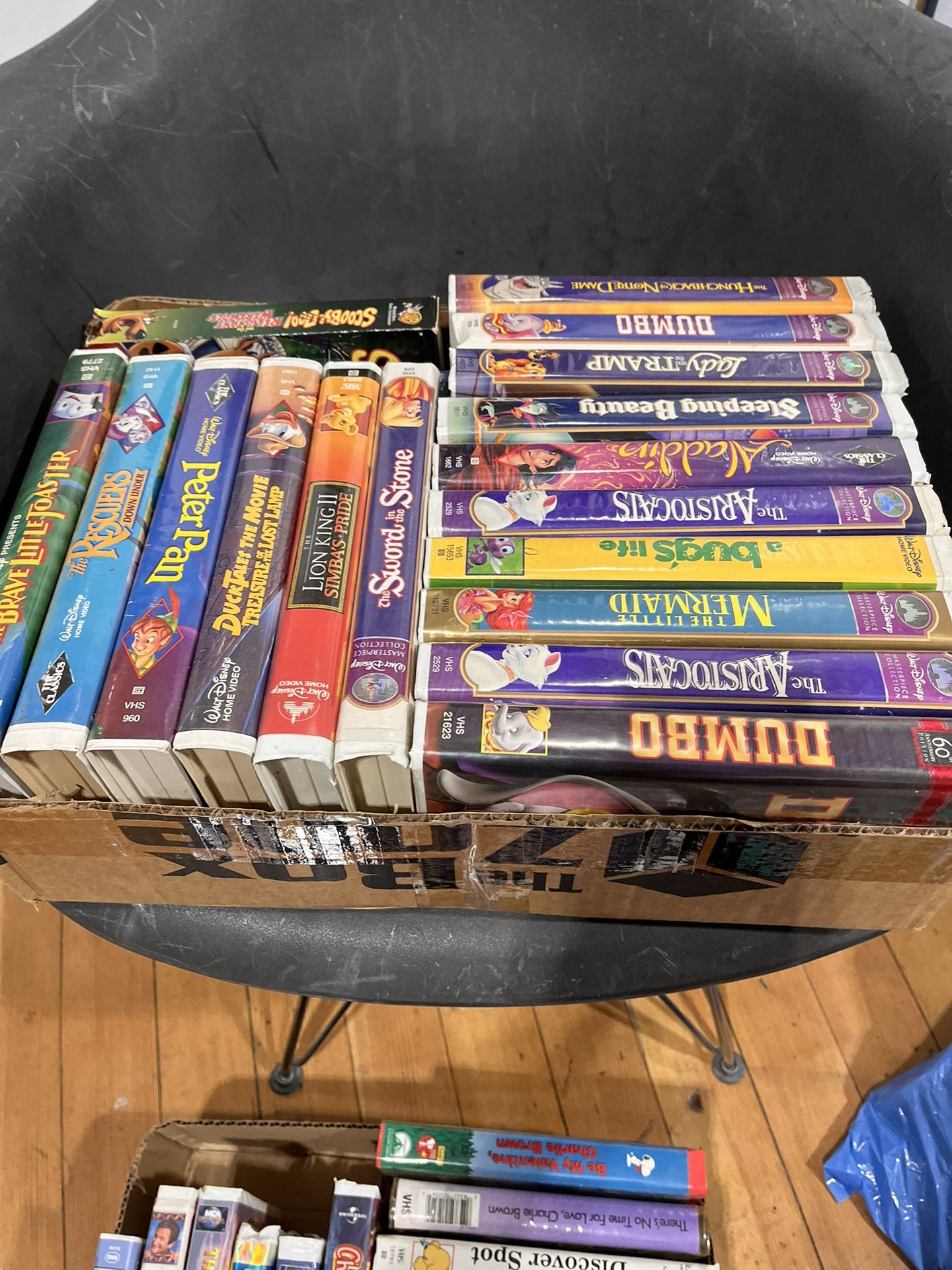 Disney Videos 100 VHS Videos