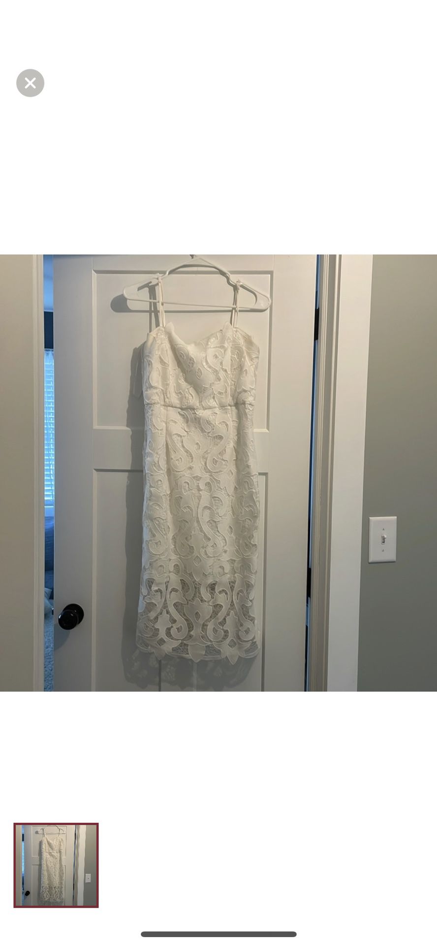 Bardot White Lace Dress