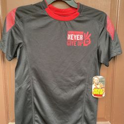 John Cena Boys Shirt 10/12 Never Give Up