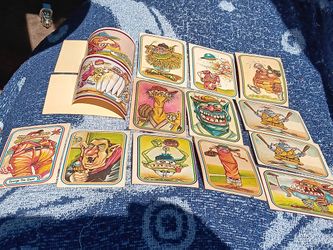 14 Donruss SuperFreaks Collectable Baseball Stickers 