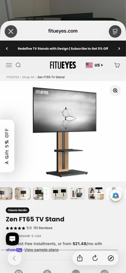 FITUEYES TV STAND