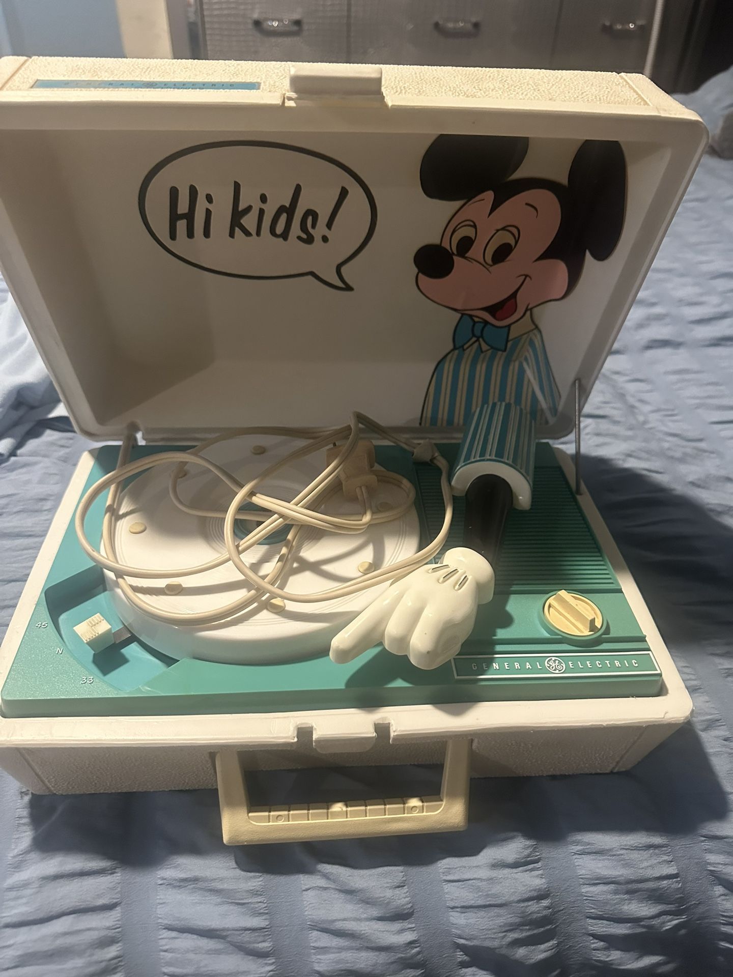 Mickey Mouse Record Player