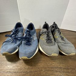 *DISTRESSED* Lot Of 2 New Balance Fresh Foam Arishi V3 Running Shoe Men Size 12