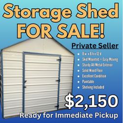 STORAGE SHED FOR SALE