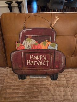 Happy Harvest Sign